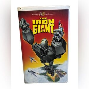 The Iron Giant - VHS - Jennifer Aniston - Harry Connick Jr. Warner Bros.